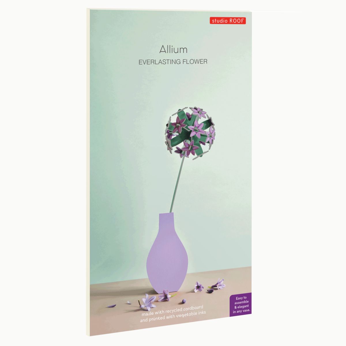 Blume aus Pappe "Allium" Studio Roof 