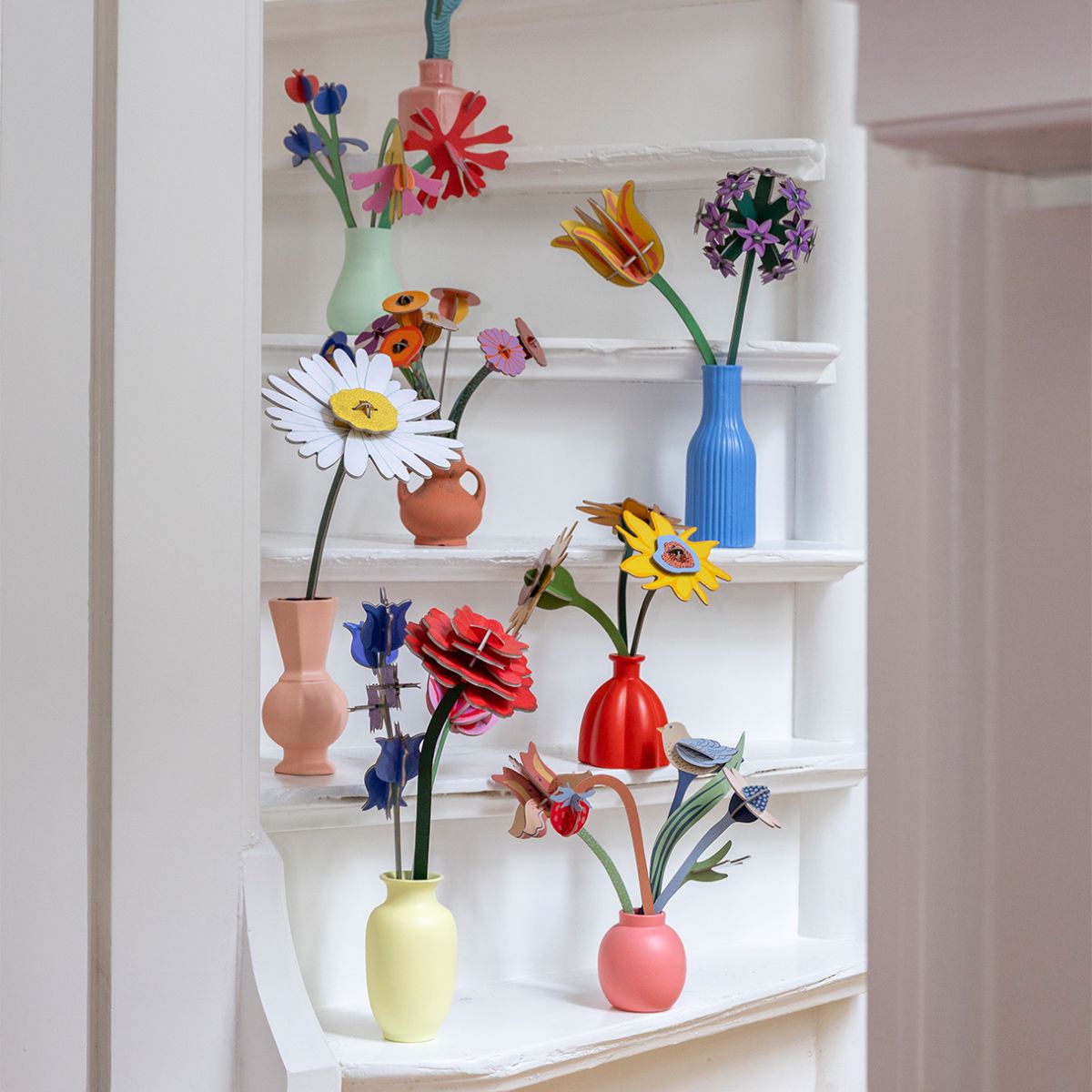 Blume aus Pappe "Allium" Studio Roof 