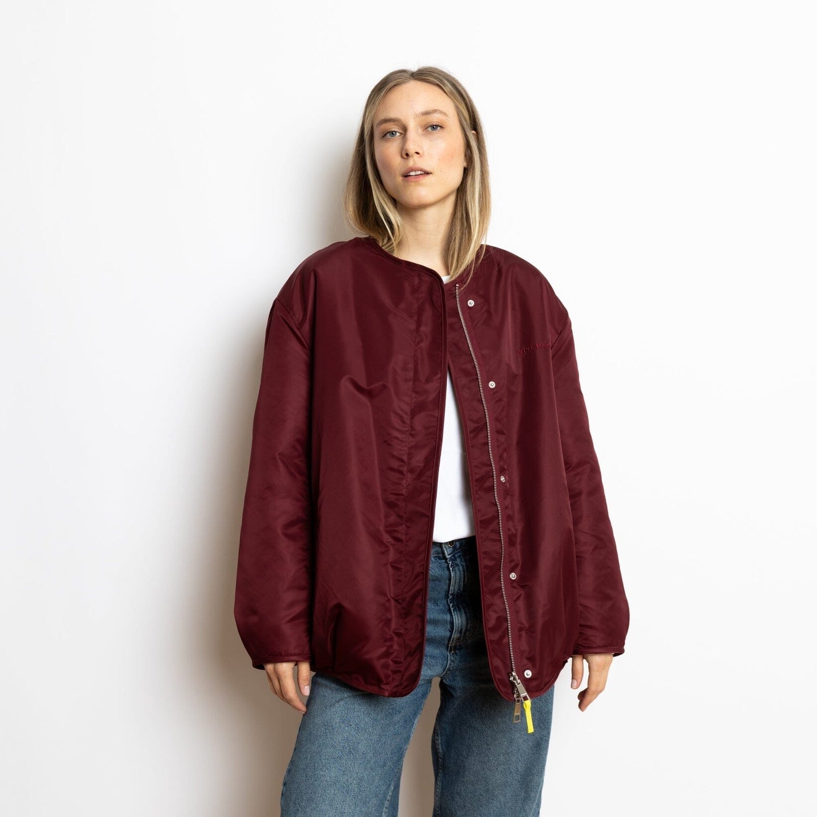 Bomber Wendejacke Jacke Vivi Mari wine red/sand XS/S 