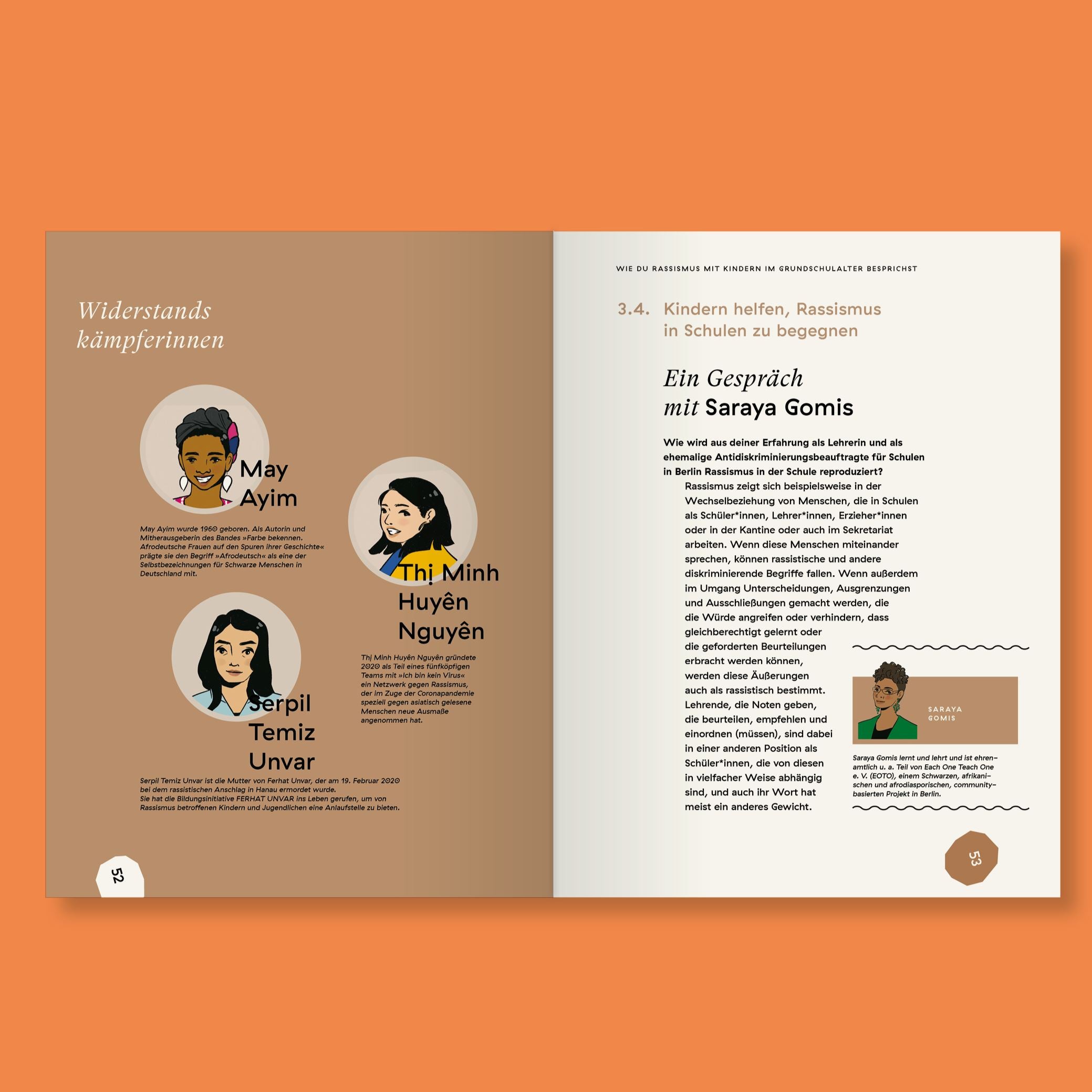 Buch familiarfaces "Wie erkläre ich Kindern Rassismus" Buch Familiar Faces Verlag 