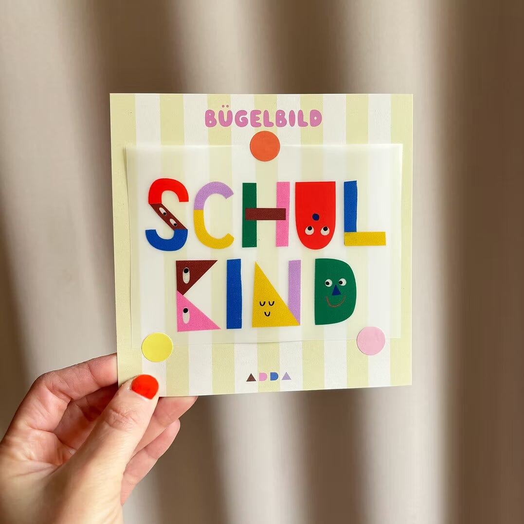 Bügelbild "Schulkind" Poster Anna Beddig 