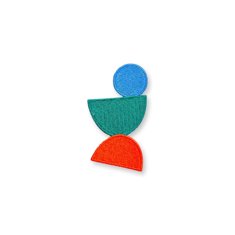 Bügelpatch "Abstrakt" Bügelflicken hejpatches 