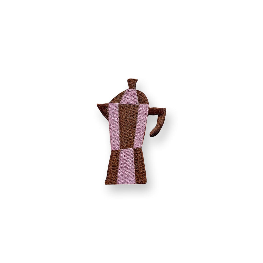 Bügelpatch "Bialetti" Bügelflicken hejpatches 