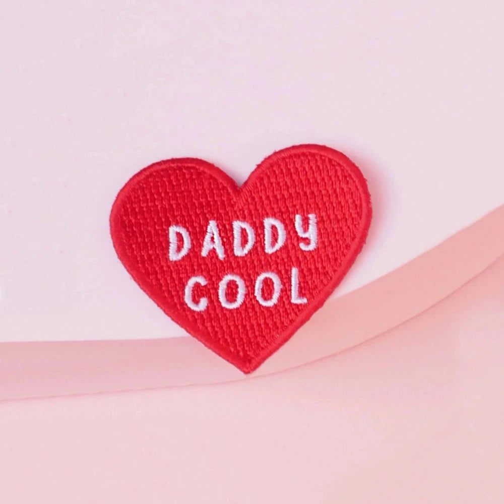Bügelpatch "Daddy Cool" Bügelflicken Malicieuse 