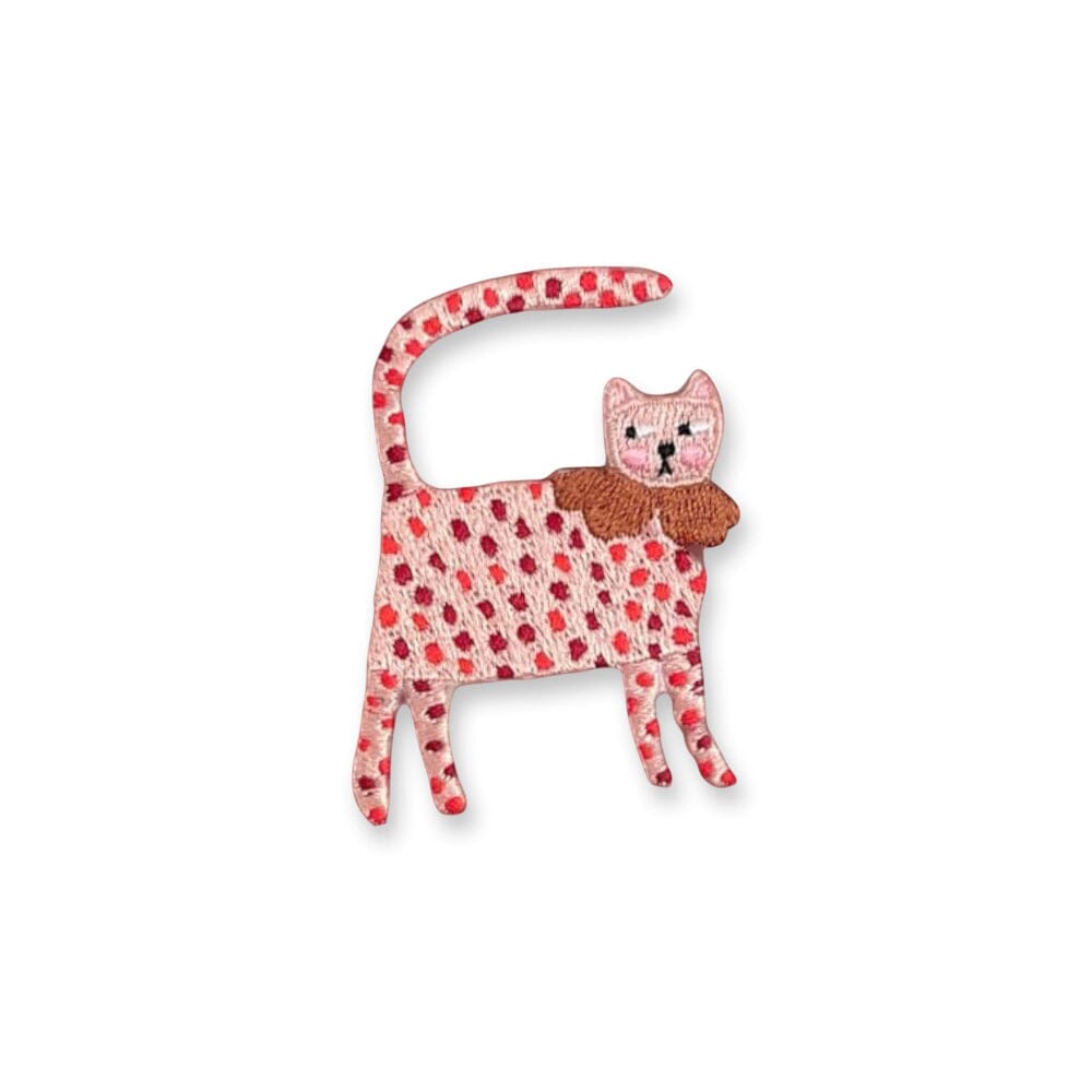Bügelpatch "Punktekatze" Bügelflicken hejpatches 