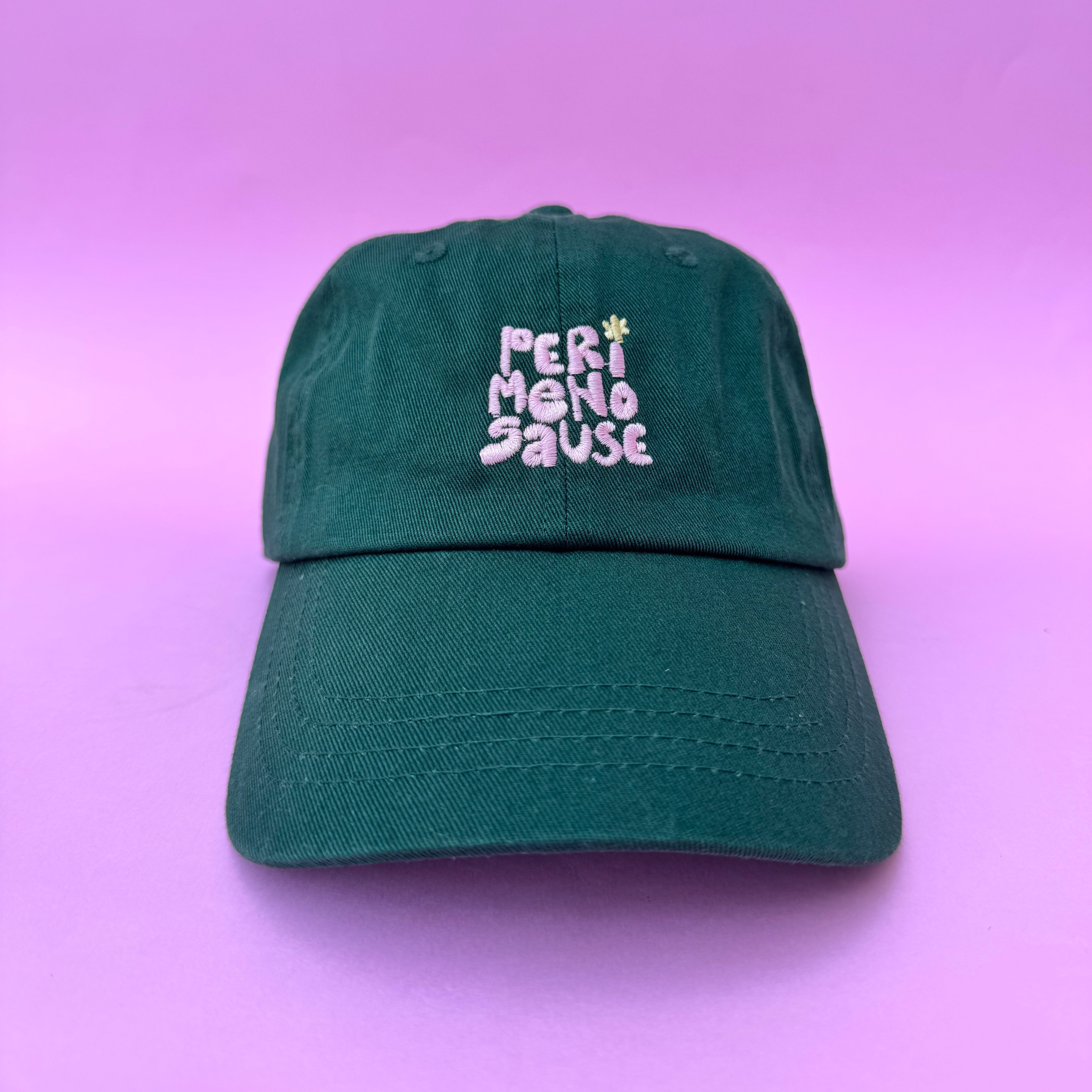 Cap "PerimenoSause grün" Cap Matsch mit Sahne 