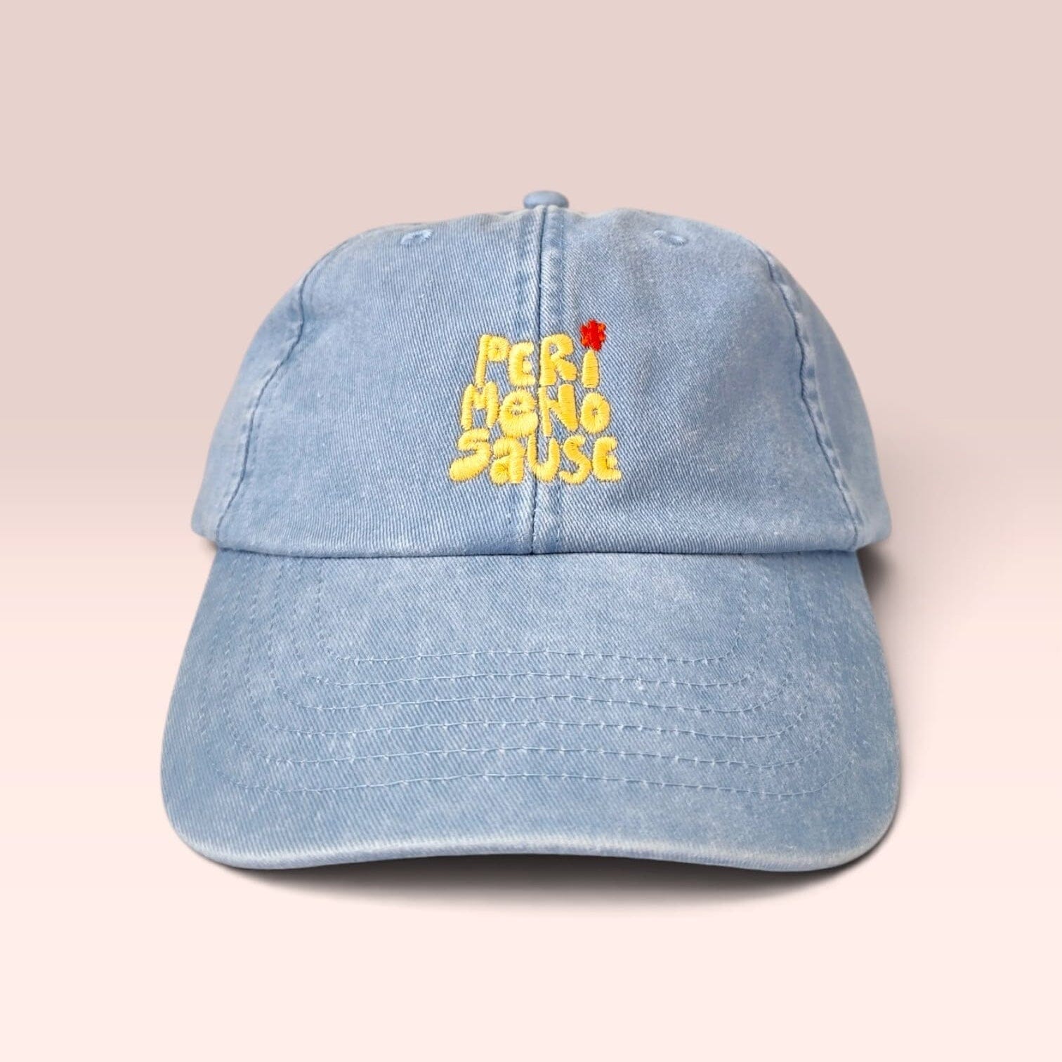 Cap "PerimenoSause hellblau" Cap Matsch mit Sahne 