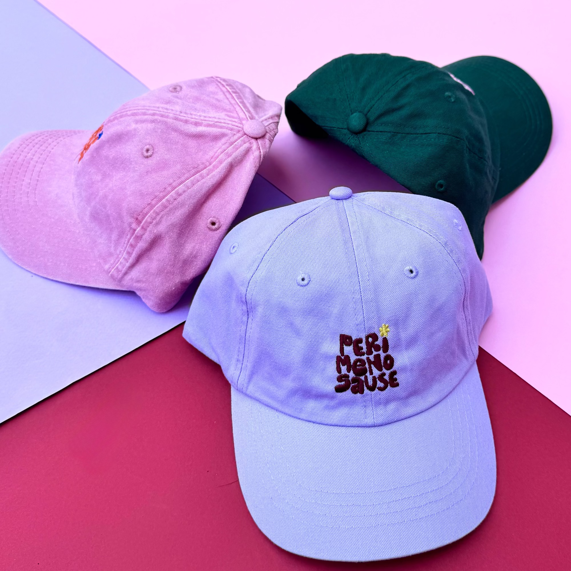 Cap "PerimenoSause lavendel" Cap Matsch mit Sahne 