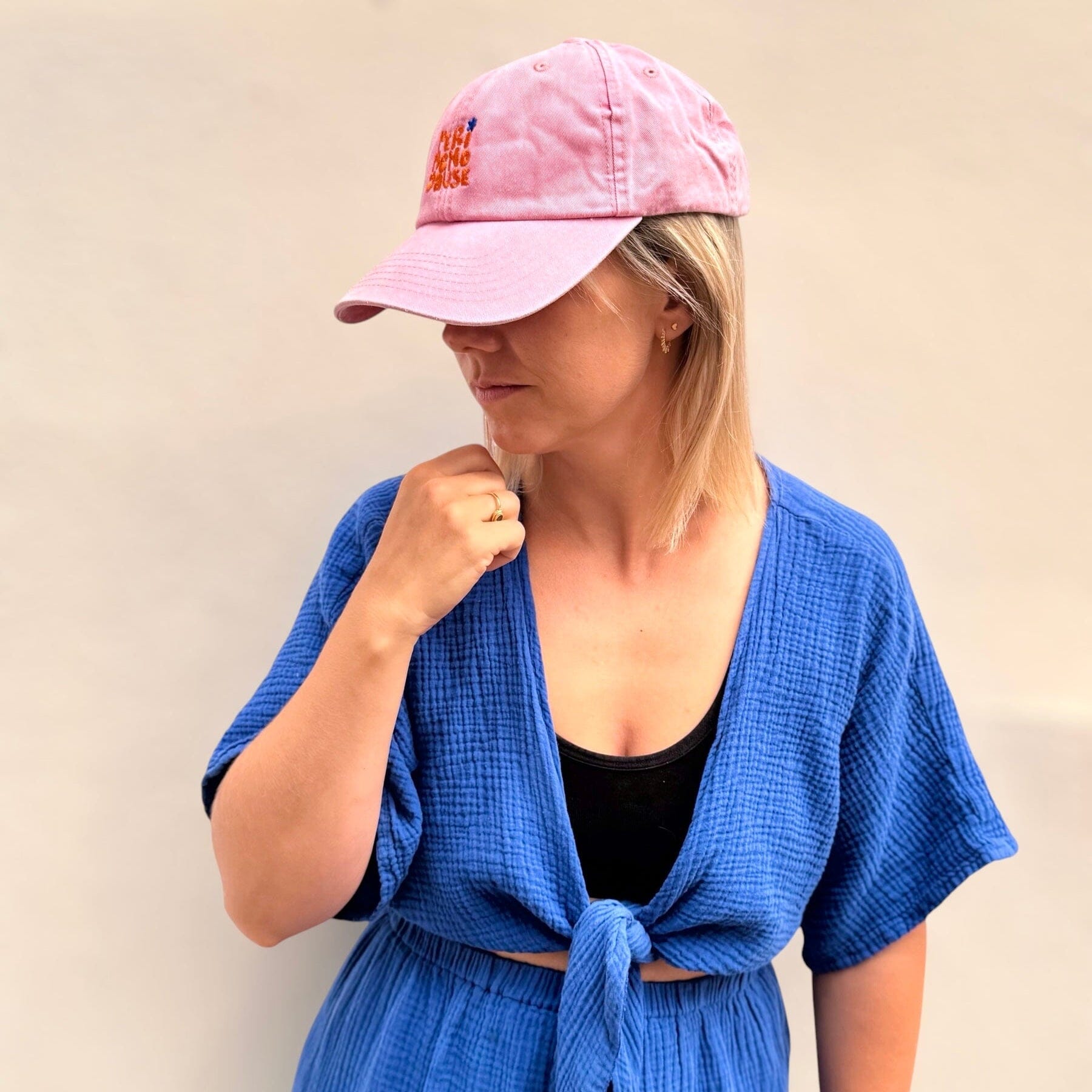 Cap "PerimenoSause rosa" Cap Matsch mit Sahne 