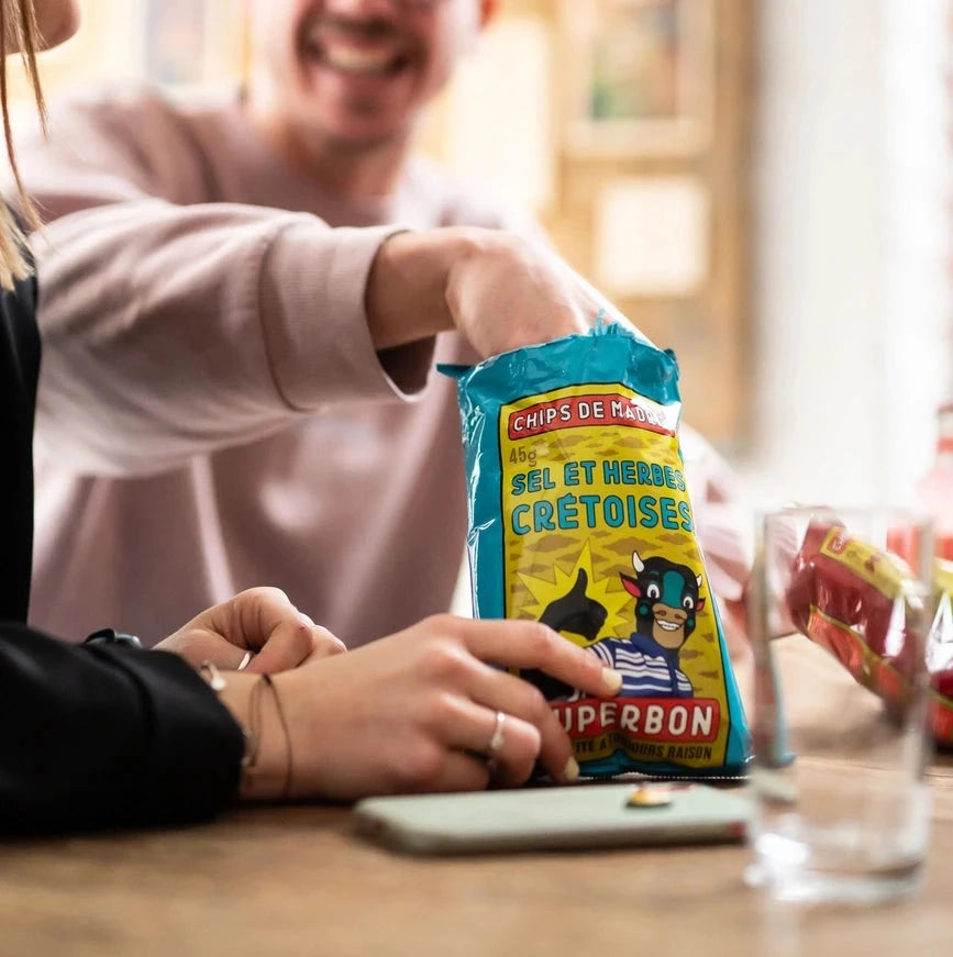 Chips "Kretische Kräuter" Süßigkeit Superbon 