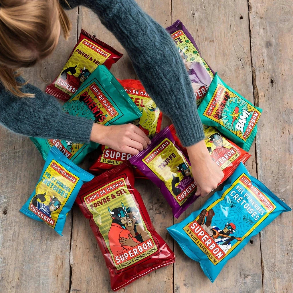 Chips "Kretische Kräuter" Süßigkeit Superbon 