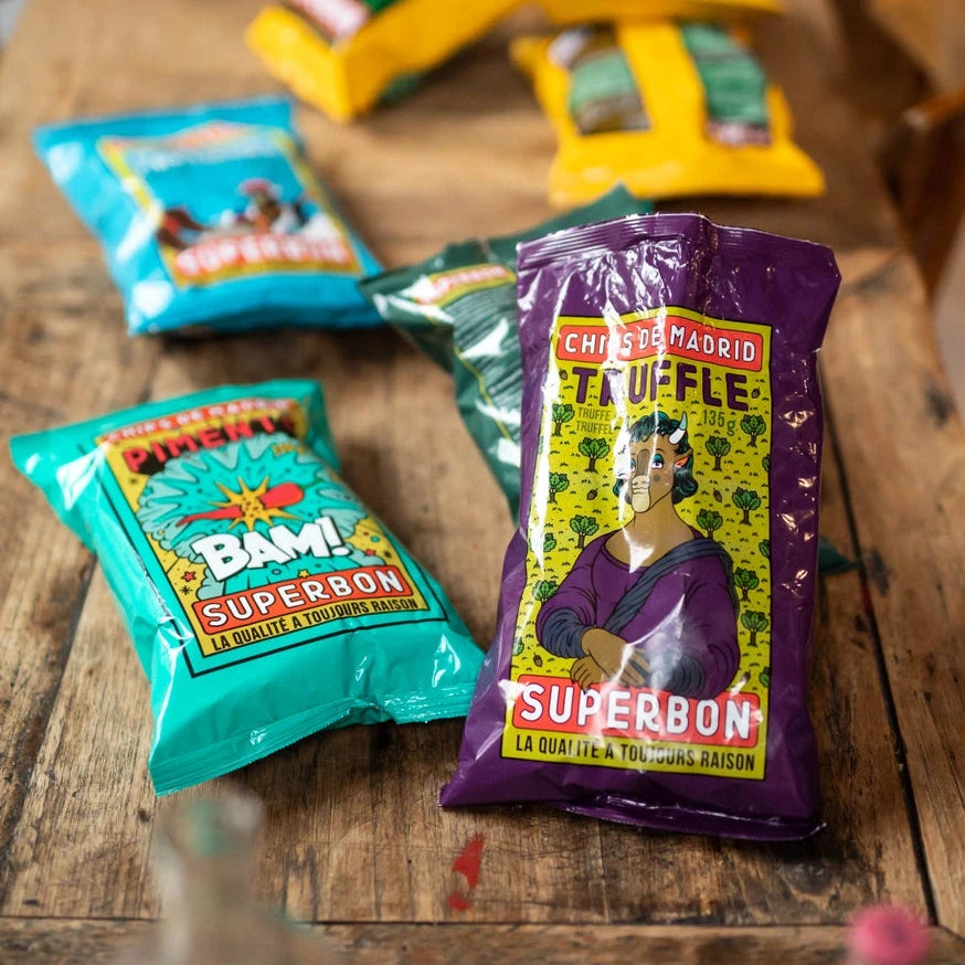 Chips "Trüffel" Süßigkeit Superbon 