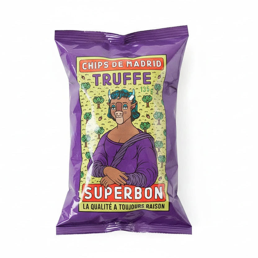 Chips "Trüffel" Süßigkeit Superbon 135 g 
