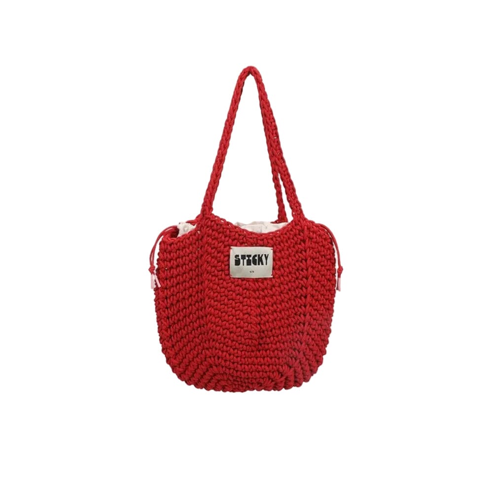 Crochet Bag Tasche Sticky Sis Club chilli 