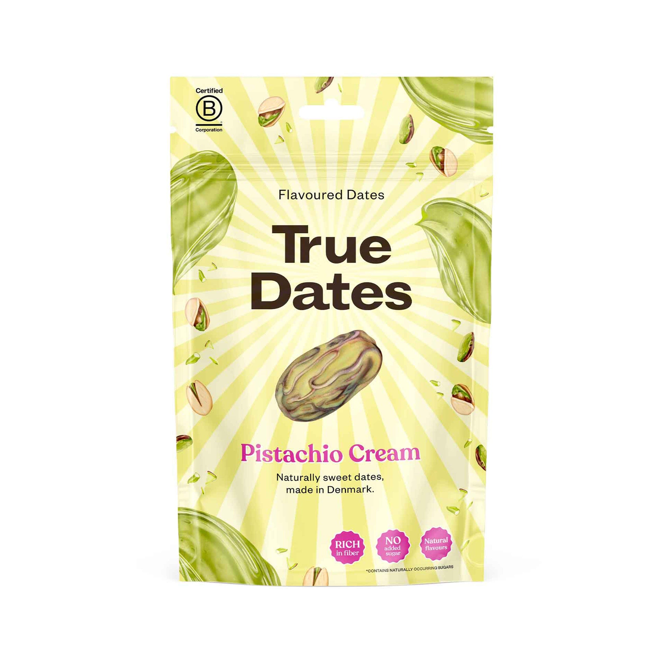 Datteln mit Geschmack "Pistachio Cream" Süßigkeit True Dates 