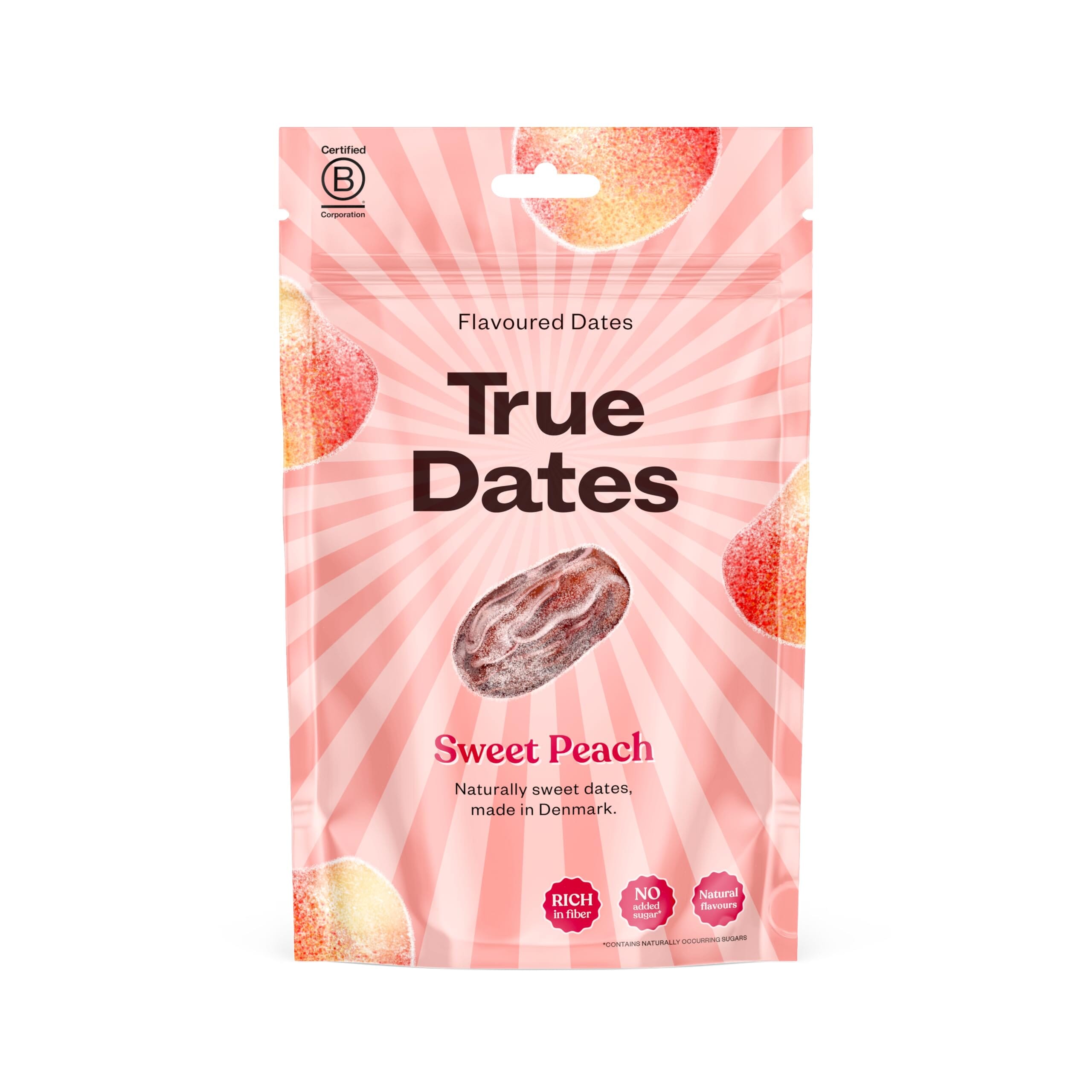 Datteln mit Geschmack "Sweet Peach" Süßigkeit True Dates 