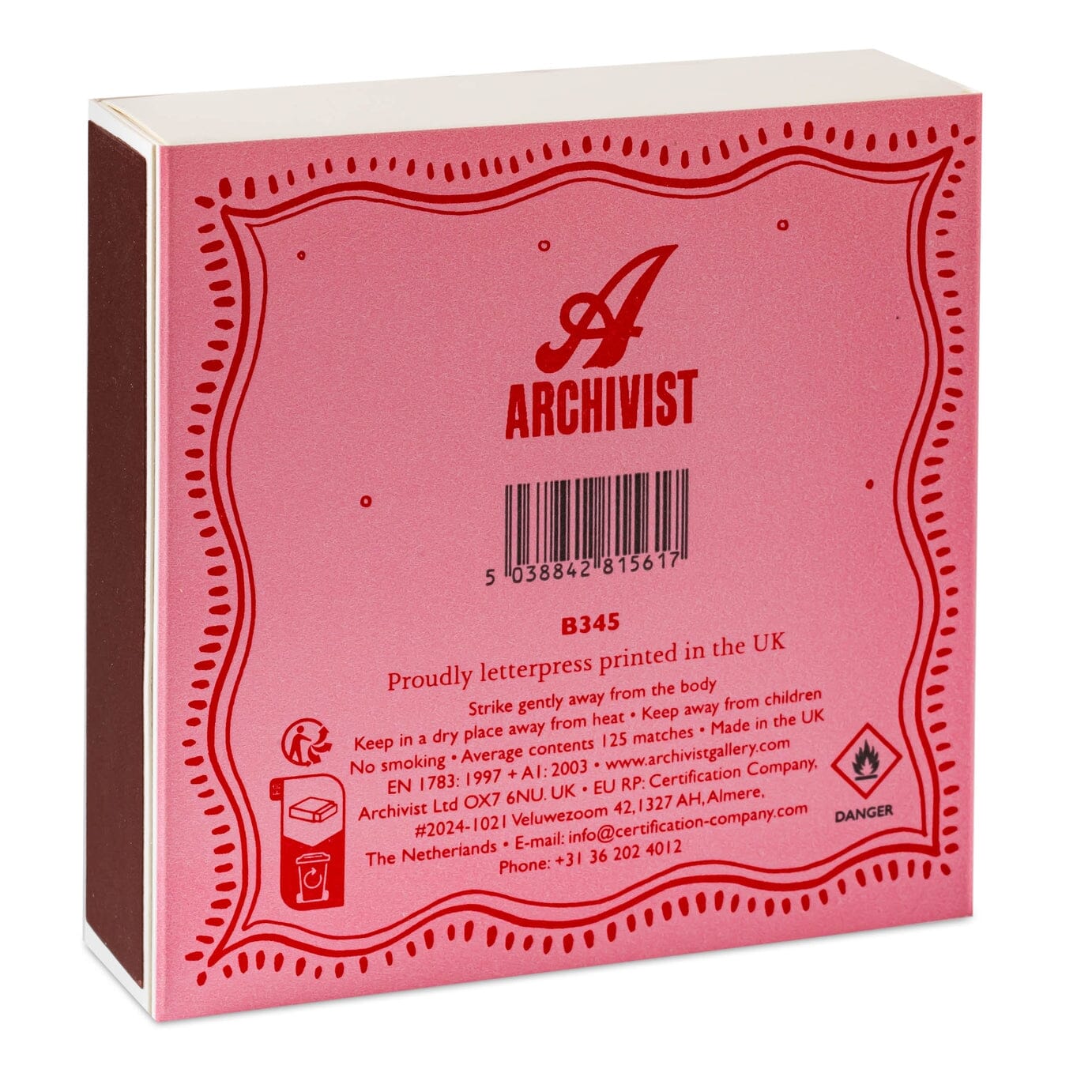 Deluxe Streichhölzer "Merry&Bright" Streichhölzer The Archivist 
