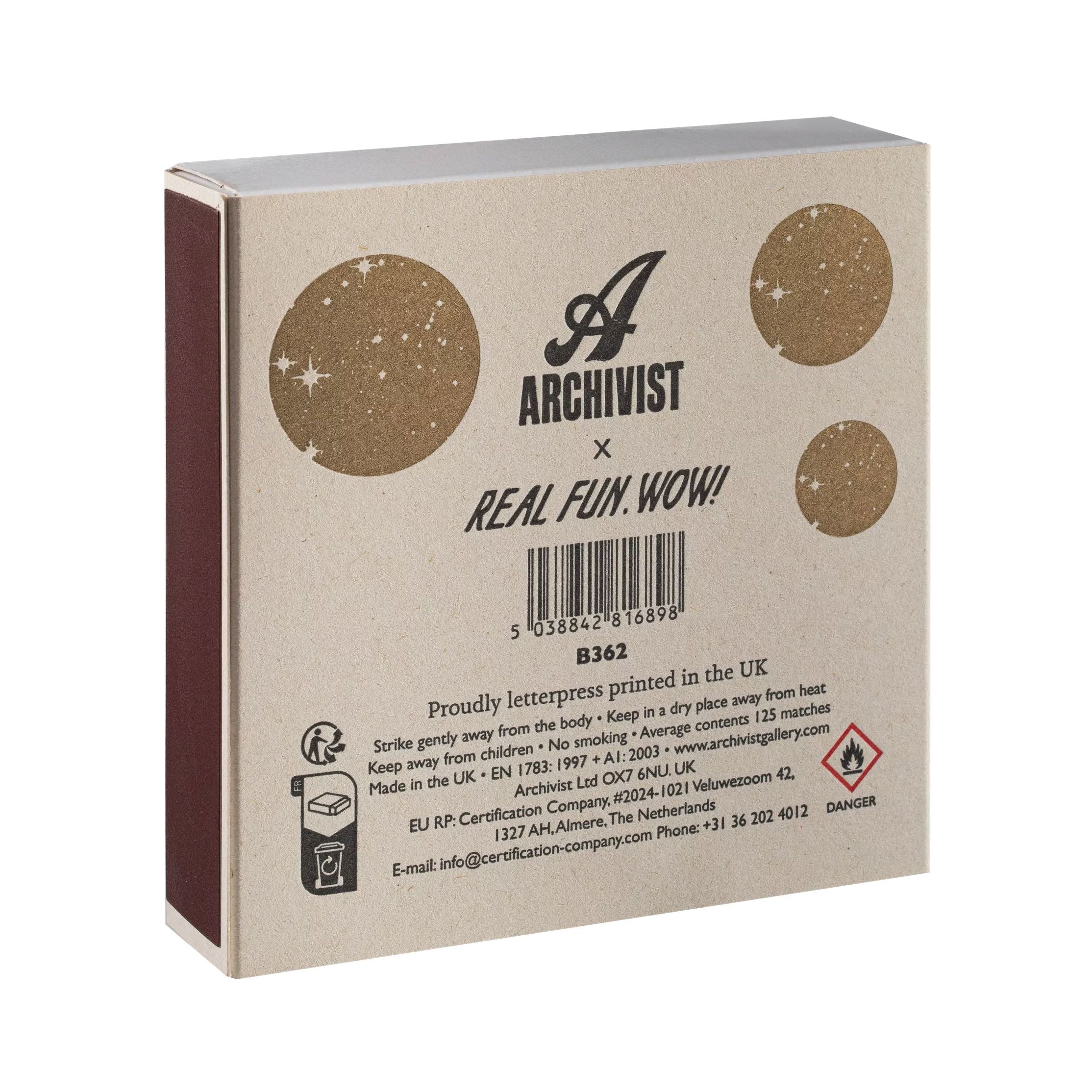 Deluxe Streichhölzer "Mystery" Streichhölzer The Archivist 