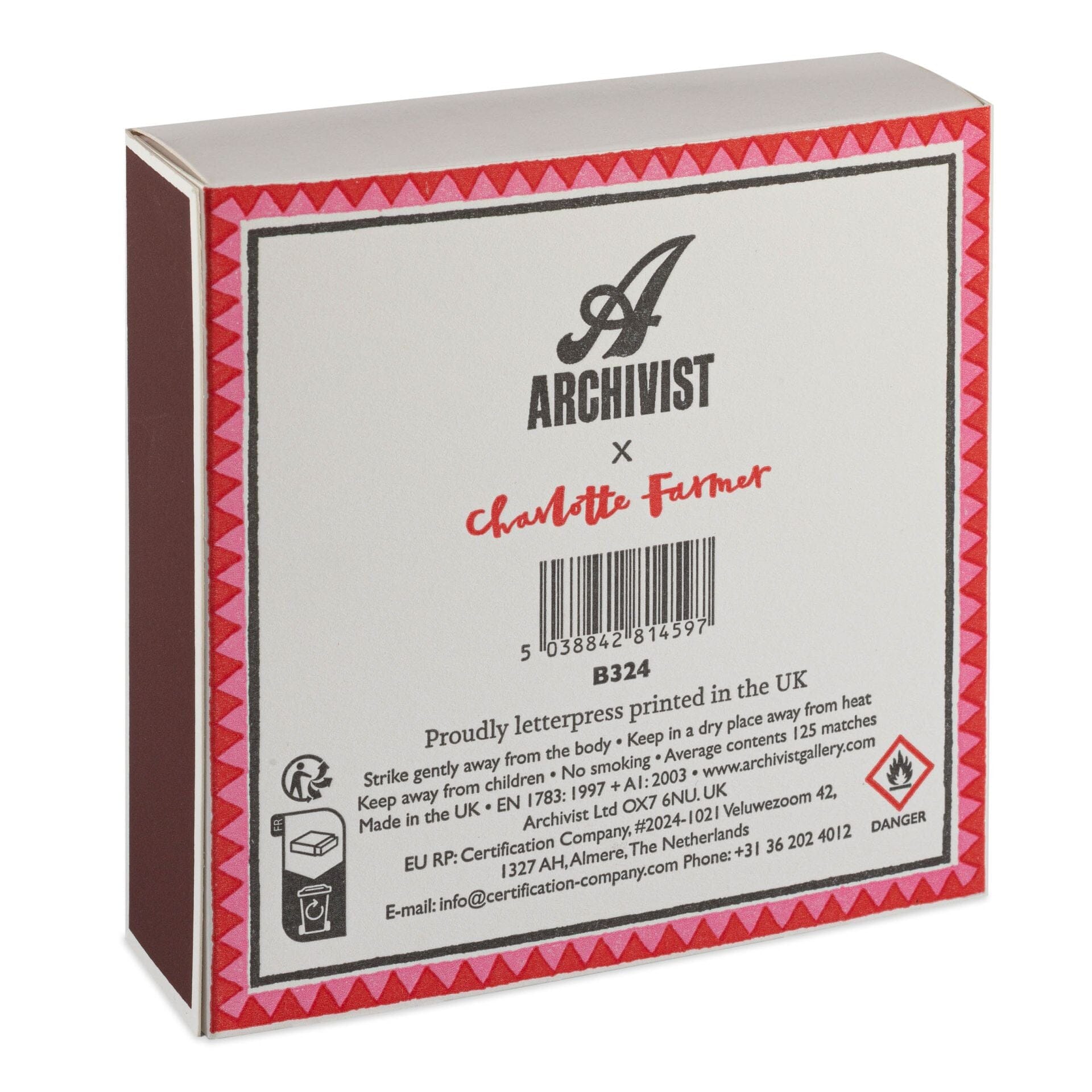 Deluxe Streichhölzer "Snake" Streichhölzer The Archivist 