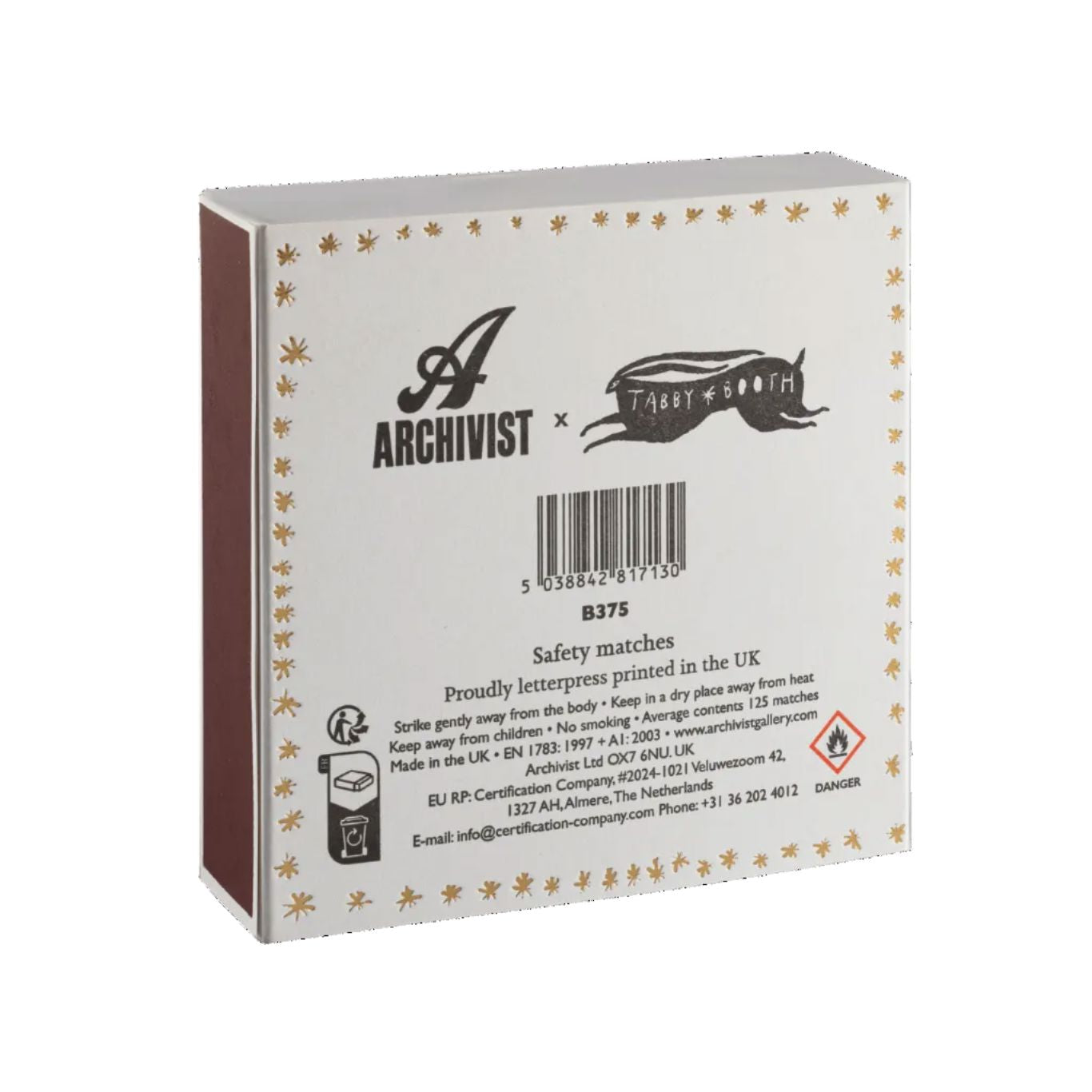 Deluxe Streichhölzer "Sonne" Streichhölzer The Archivist 