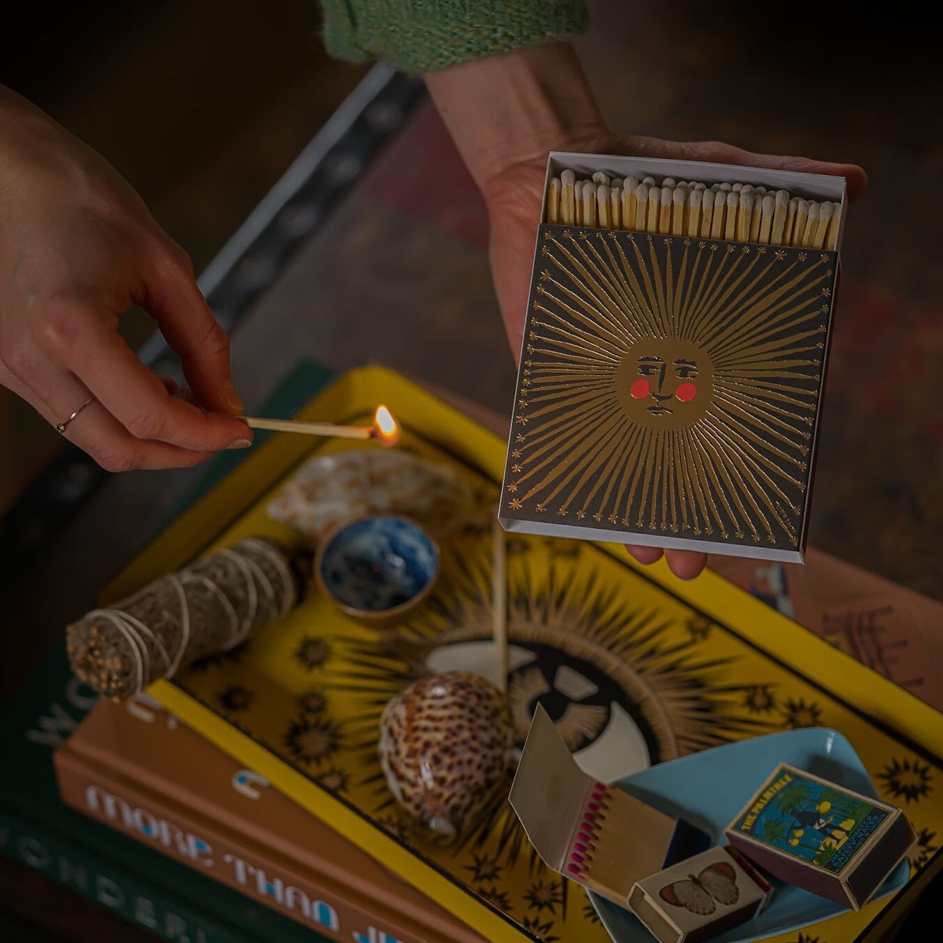 Deluxe Streichhölzer "Sonne" Streichhölzer The Archivist 