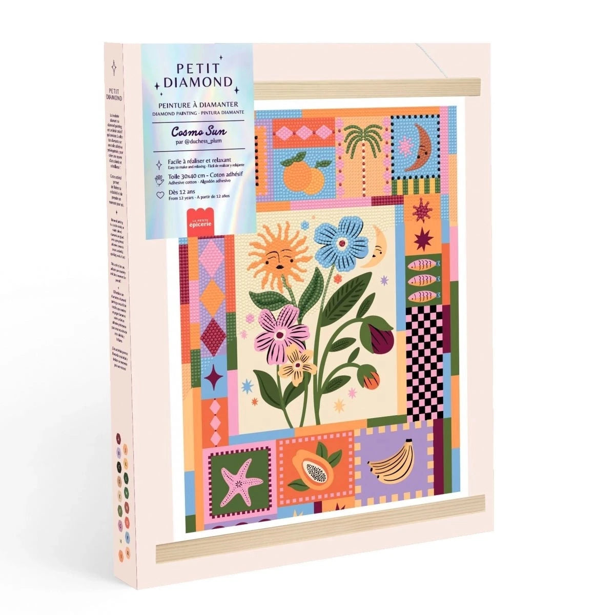 Diamond Painting "Cosmo Sun" La petite épicerie 