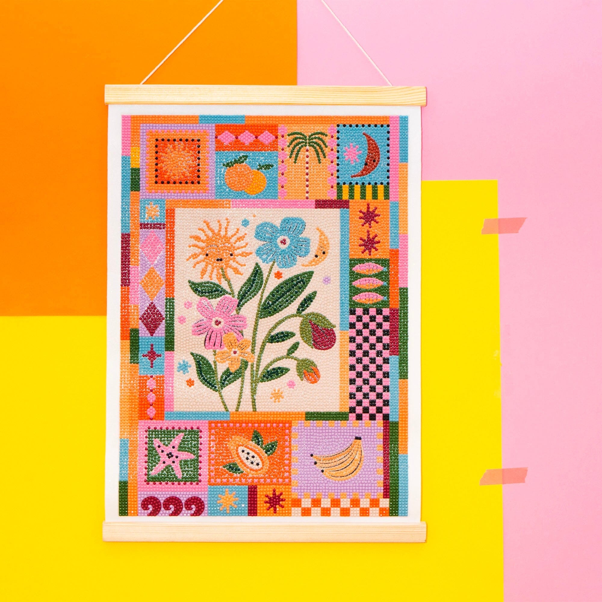 Diamond Painting "Cosmo Sun" La petite épicerie 