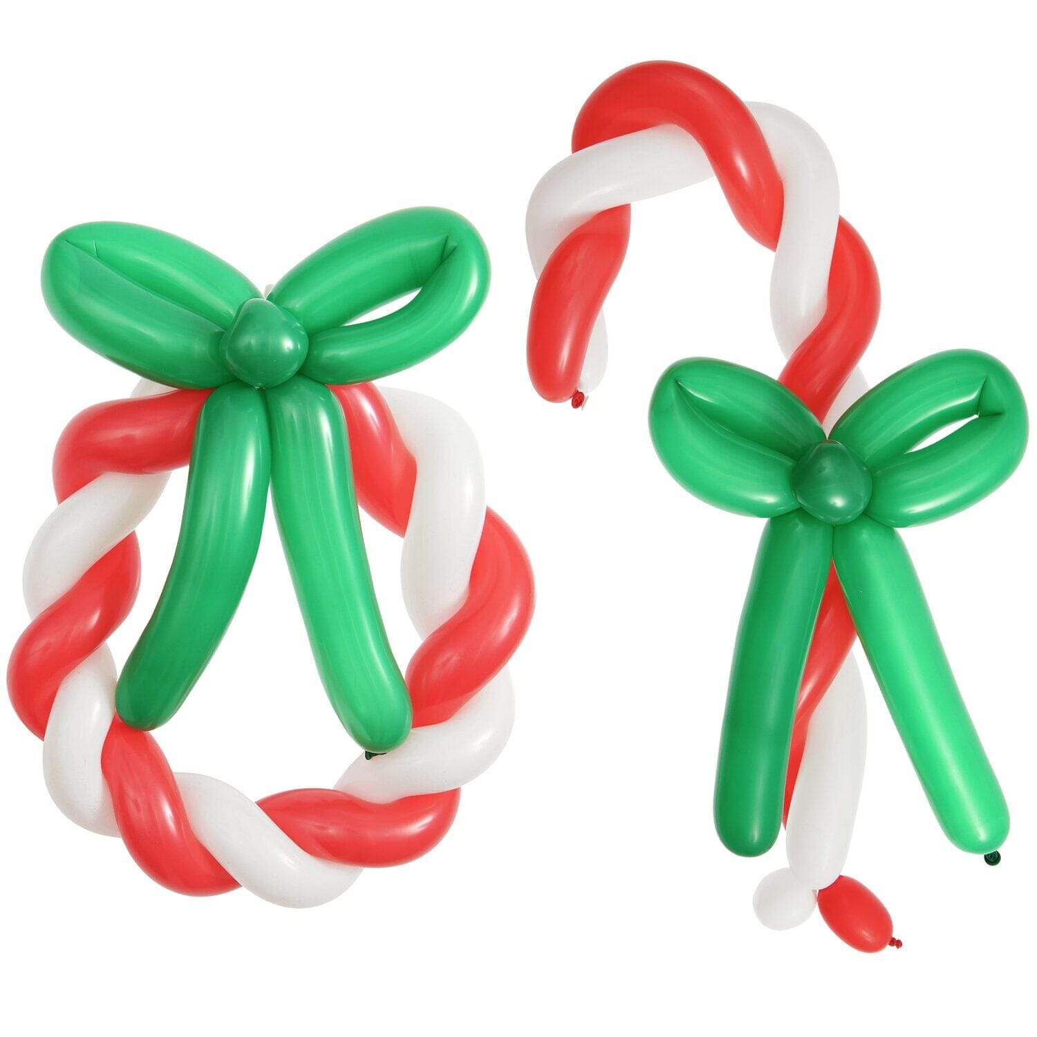 DIY Ballondeko "Kranz & Zuckerstange" Ballon Rico Design 