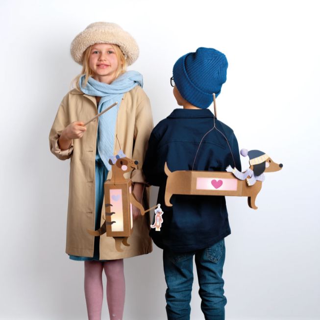 DIY Set Laterne "Autumn Friends" Laterne Folia 