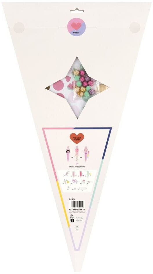 DIY Set Schultüte "Einhorn/Meerjungfrau/Frieda" Schultüte Folia 