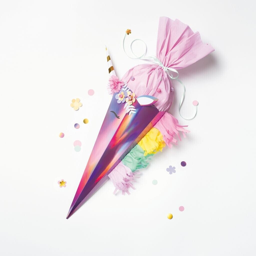 DIY Set Schultüte "Einhorn/Meerjungfrau/Frieda" Schultüte Folia 