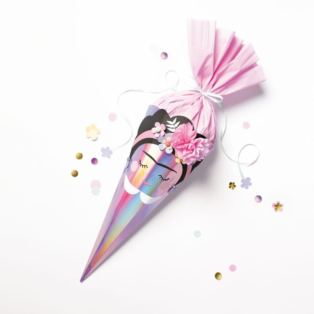 DIY Set Schultüte "Einhorn/Meerjungfrau/Frieda" Schultüte Folia 