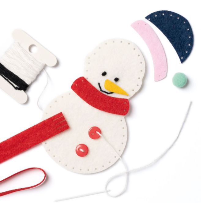 DIY Stickset "Mini Filzinies X-Mas" Stickset Folia 