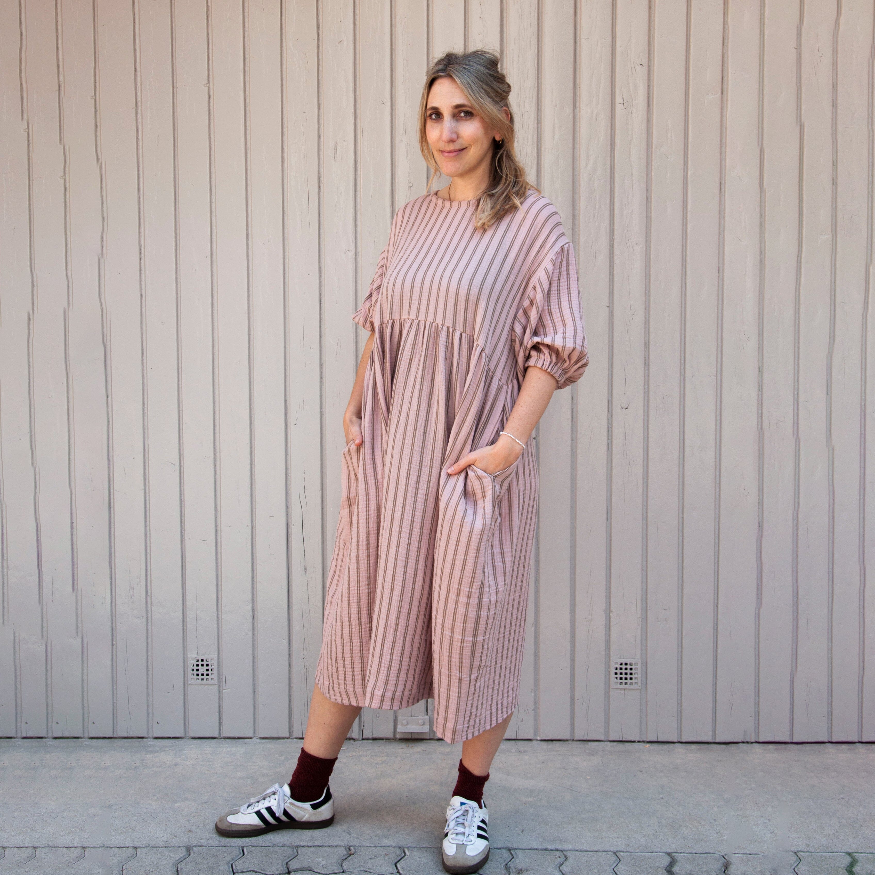Do-it-all Kleid "Stripes" Kleid Matsch mit Sahne 