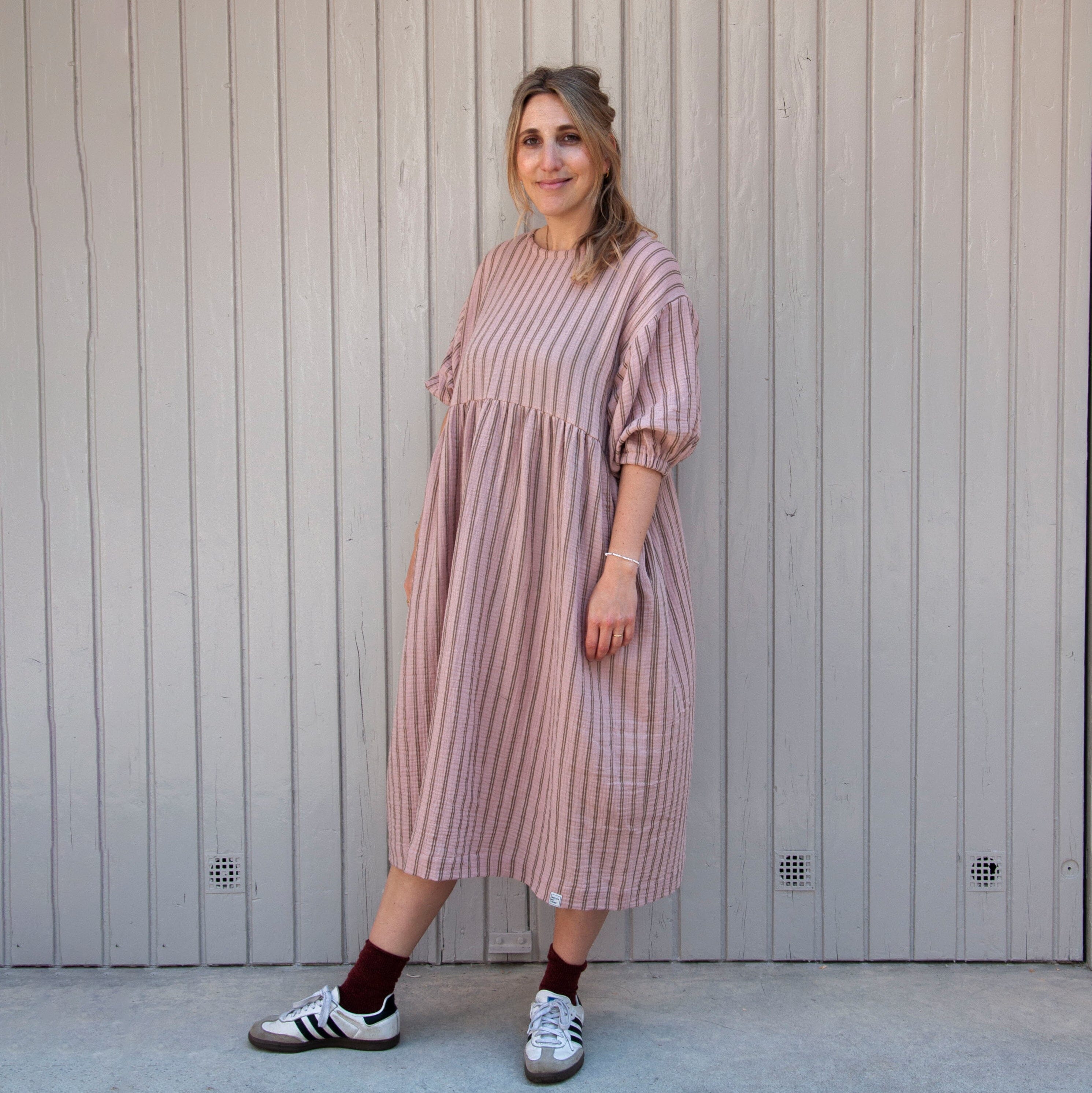 Do-it-all Kleid "Stripes" Kleid Matsch mit Sahne 