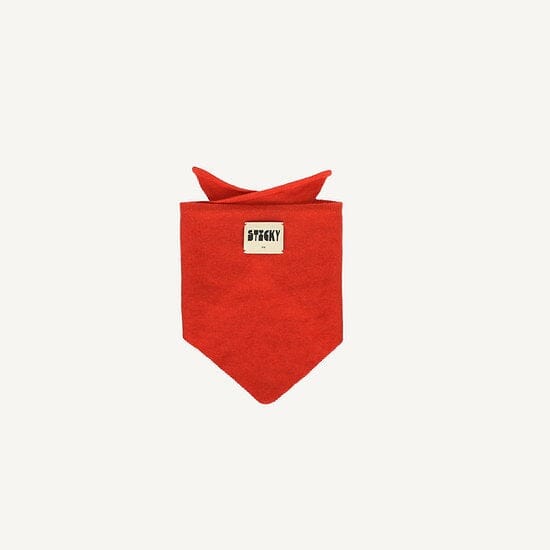 Dreieckstuch Merino Wolle Schal Sticky Sis Club chili 