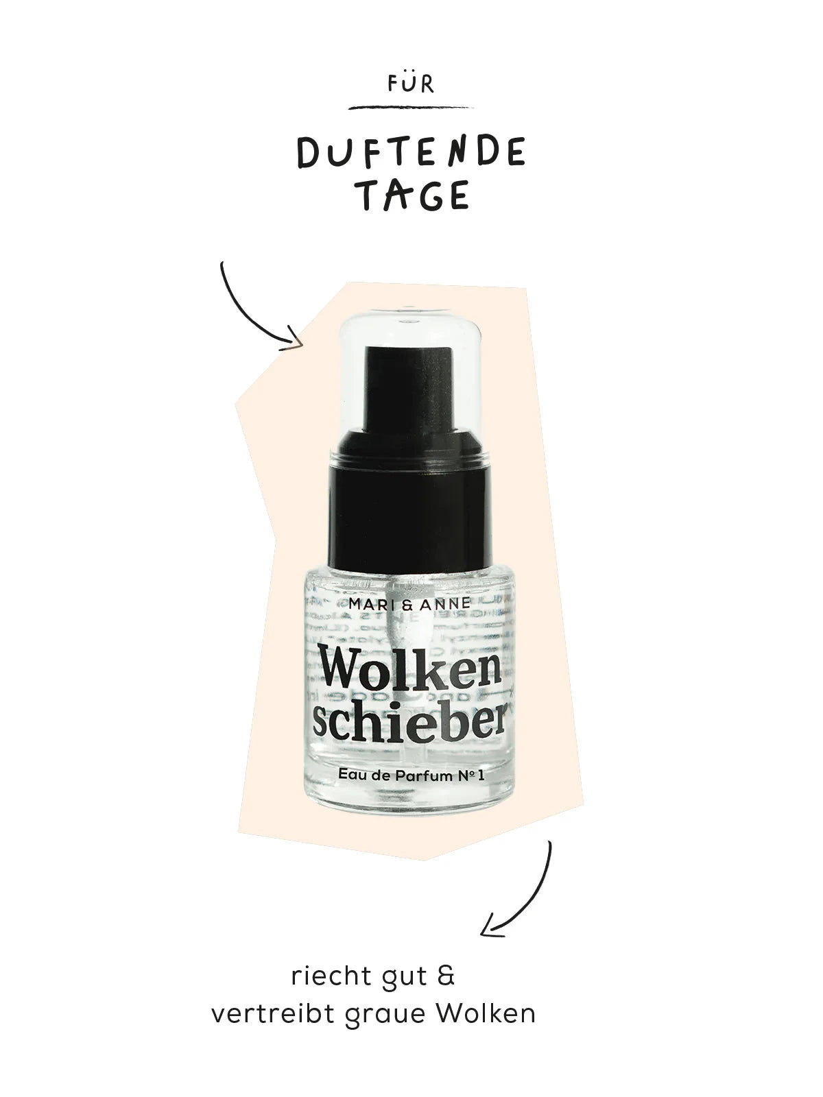 Eau de Parfum "Wolkenschieber No. 1 fein" Kosmetik Mari&Anne 
