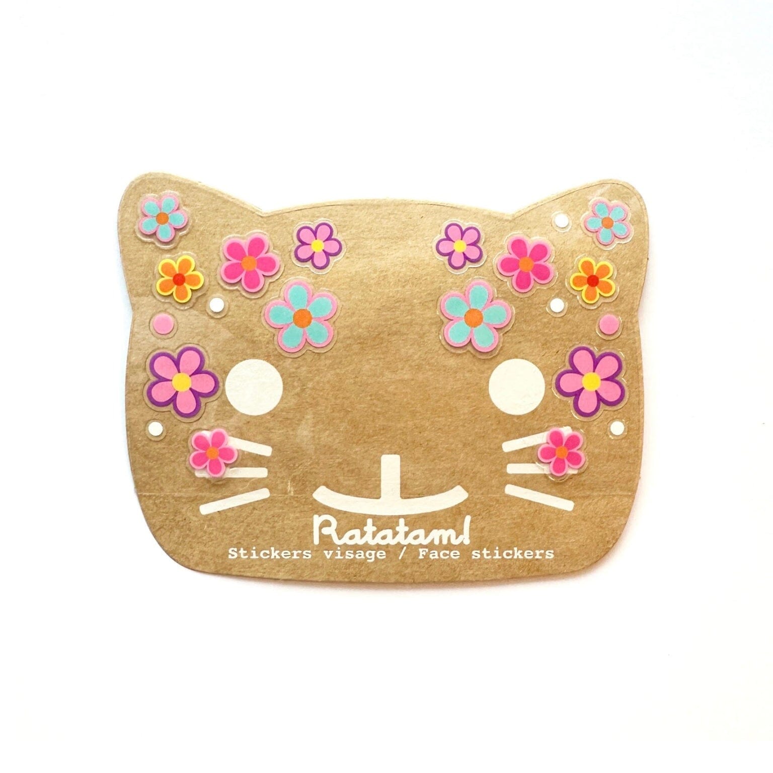 Face Stickers Sticker Ratatam Flowers 