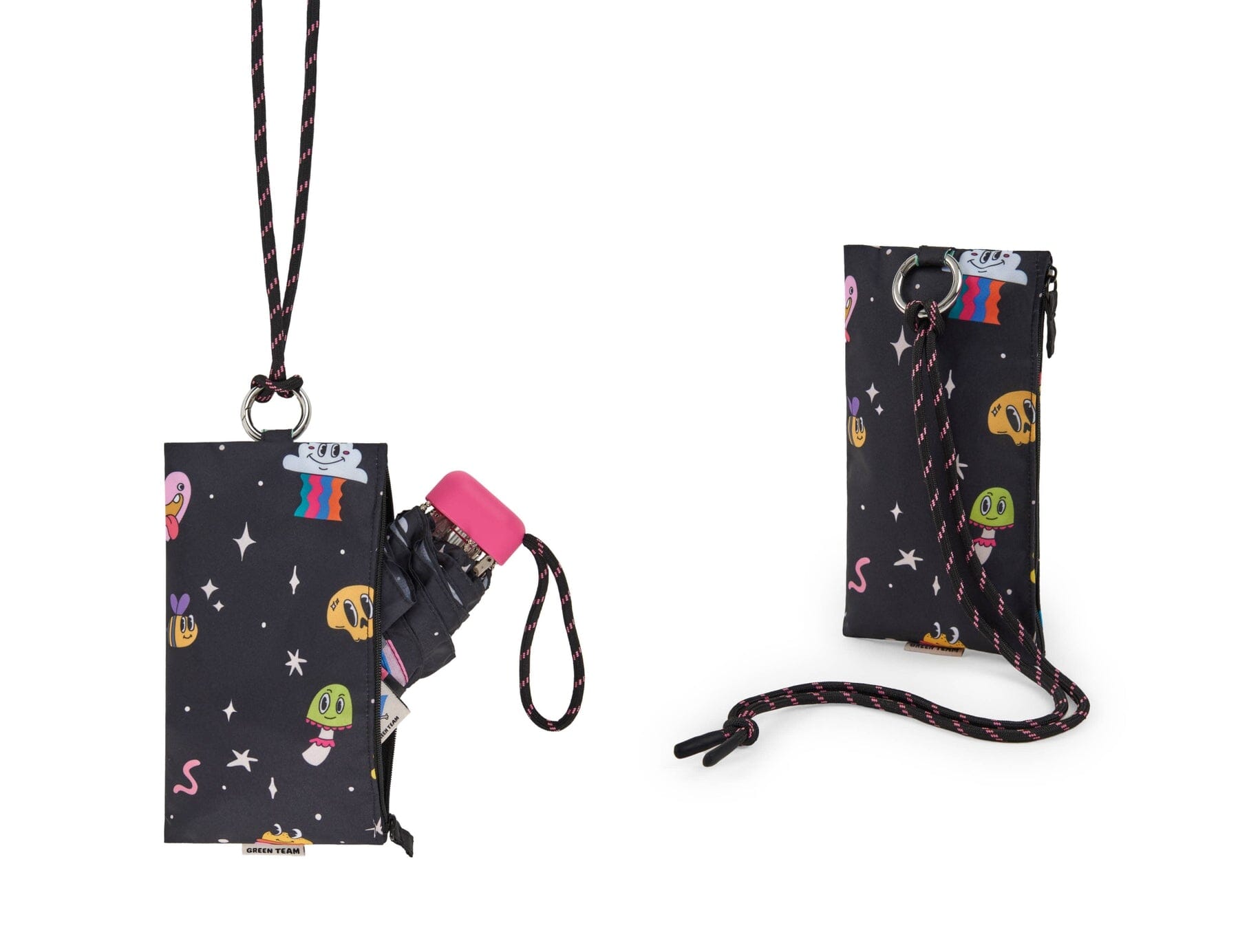 Faltbarer Regenschirm für Kinder "Disko" Regenschirm Clima Umbrellas 