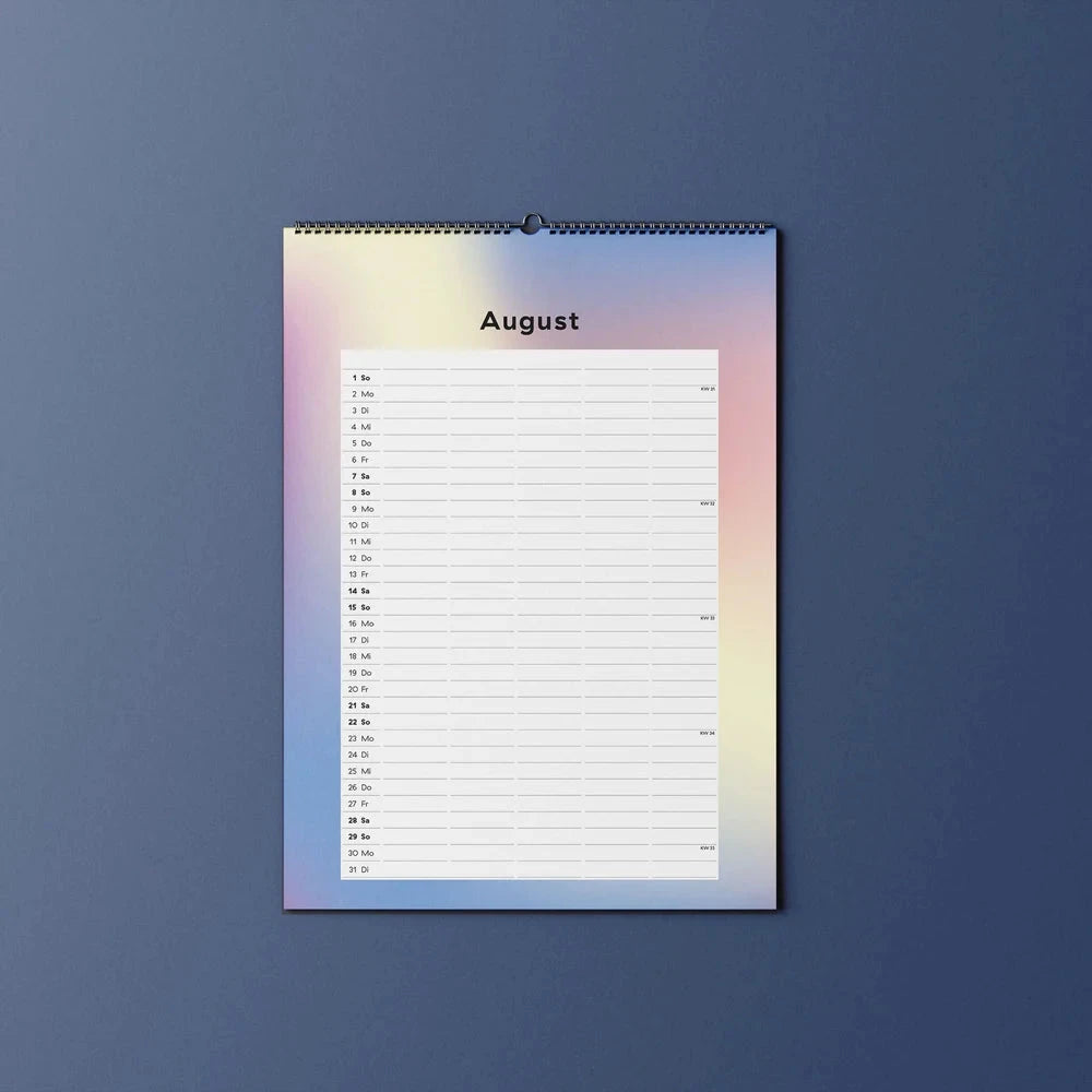 Familienkalender "Pastell-Gradient 2027" Kalender tinyday 