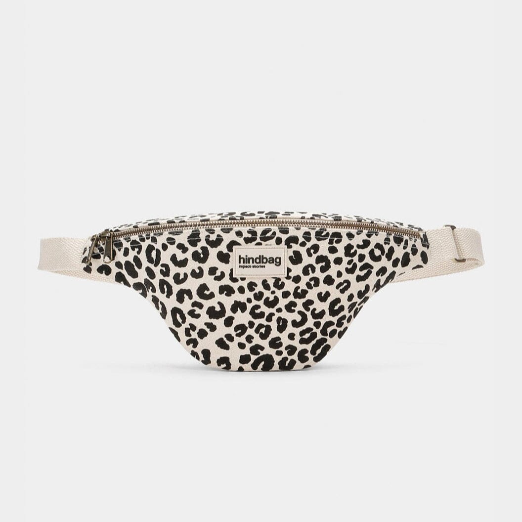 Fanny Pack "Olivia" Bauchtaschen Hindbag Leo Ecru 