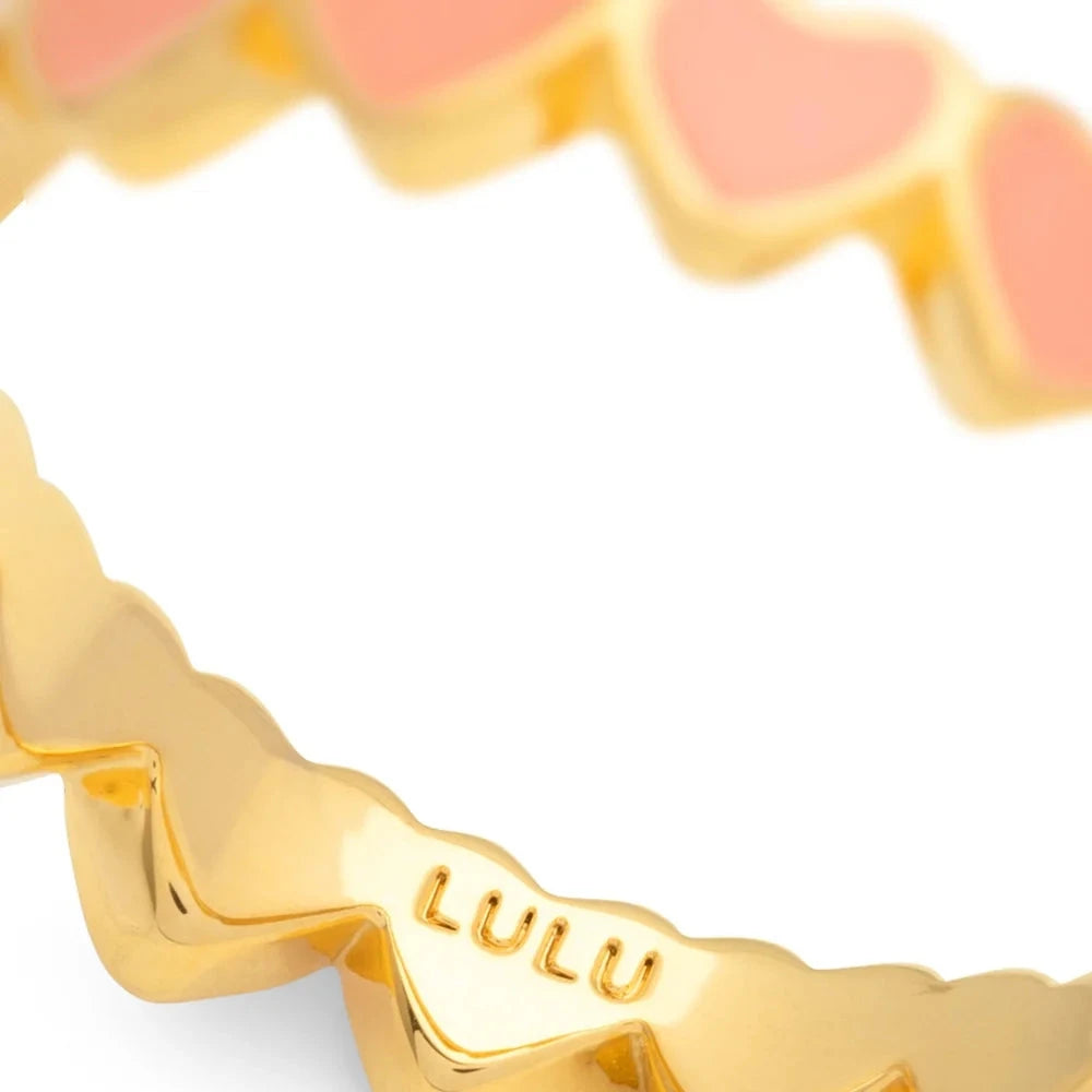 Fingerring "Connected Hearts" Ring Lulu Copenhagen 