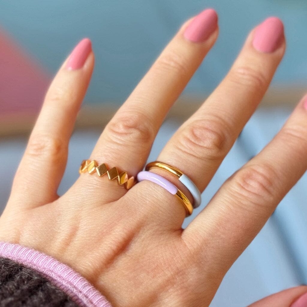 Fingerring "Double Gold" Ring Lulu Copenhagen 