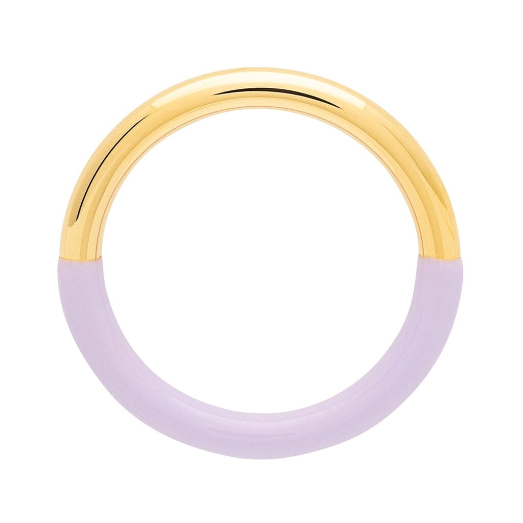 Fingerring "Double Gold" Ring Lulu Copenhagen Gold/Lavendel 52 