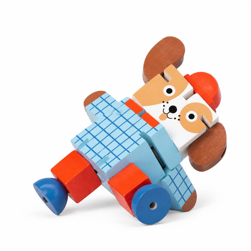 Flexi Animals "Holz" Ball KIKKERLAND Hund 