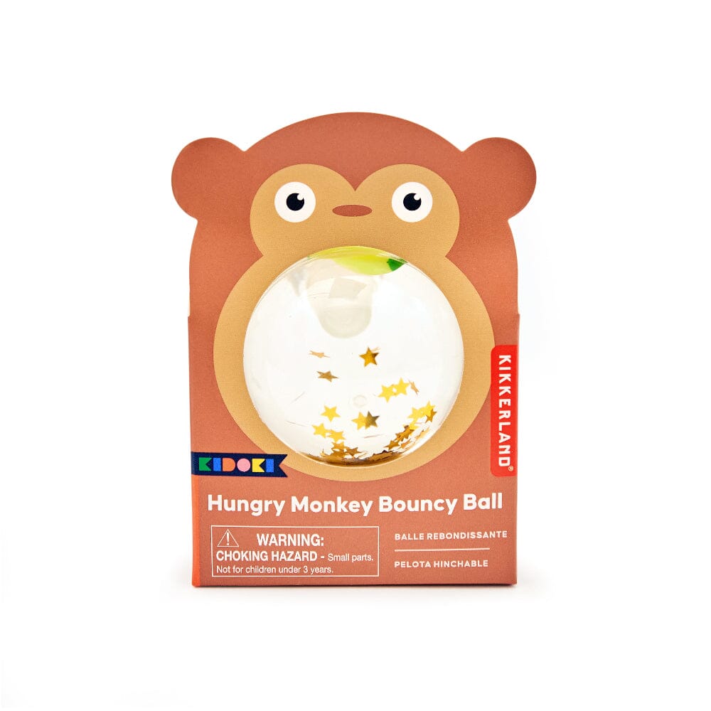 Flummi "Bouncy Ball" Ball KIKKERLAND Affe 