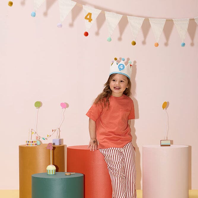 Geburtstagskrone "Ballon" Geburtstagskrone Kids Concept 