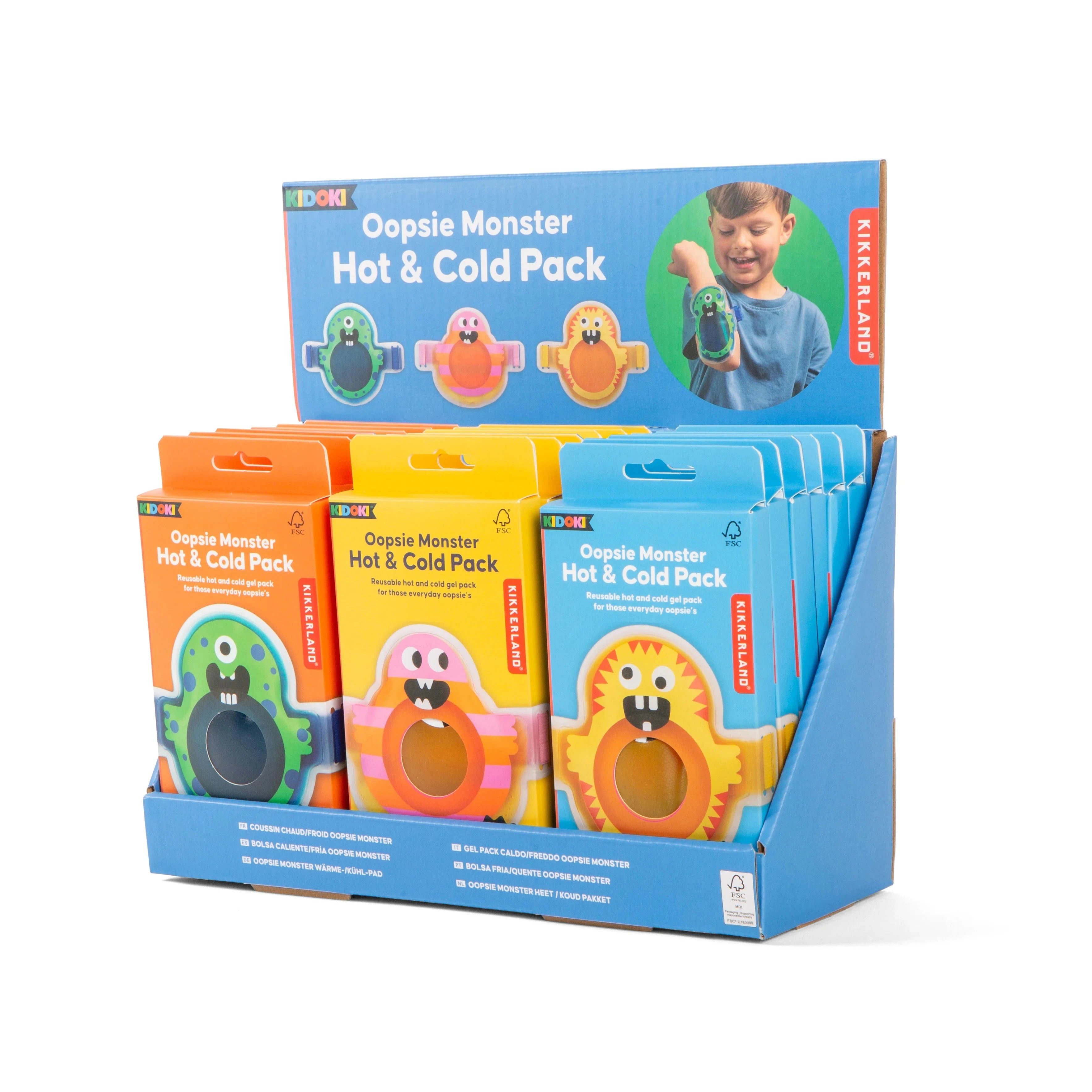 Gel Pack "Oopsie Monster" KIKKERLAND 