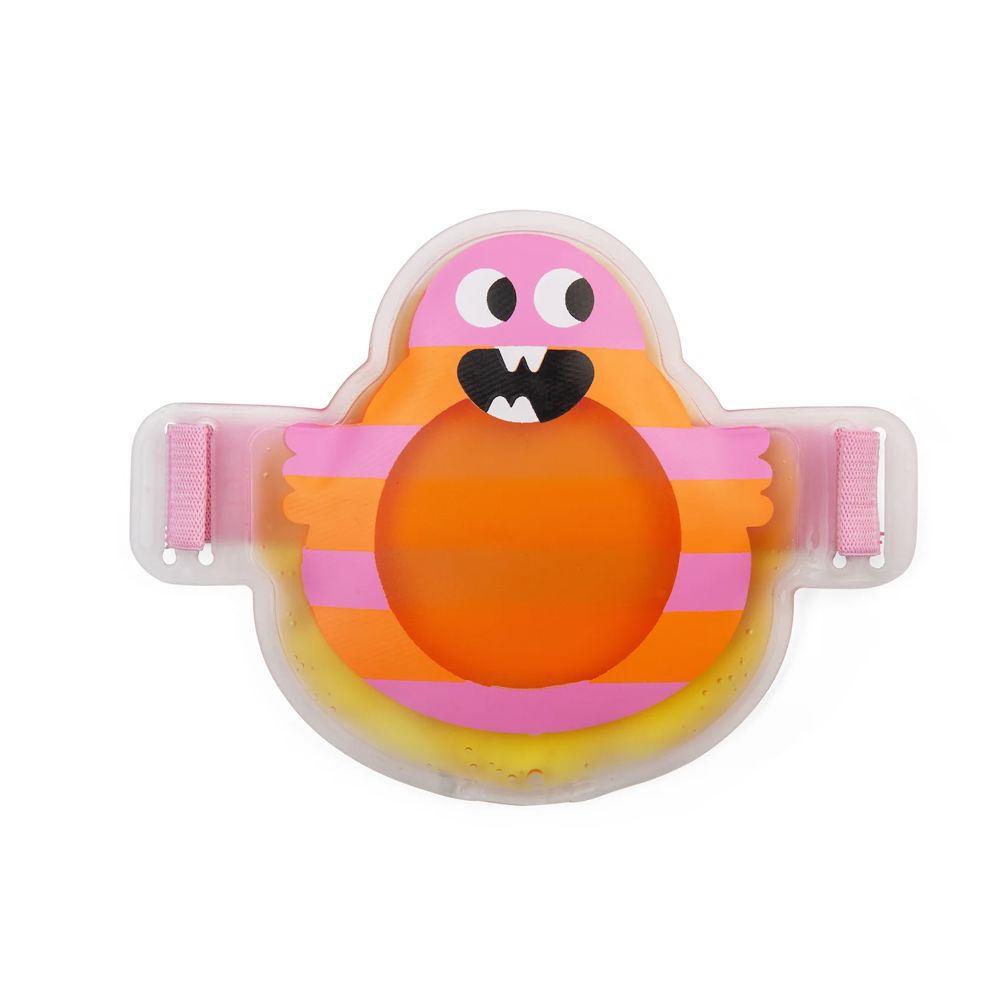 Gel Pack "Oopsie Monster" KIKKERLAND rosa Monster 
