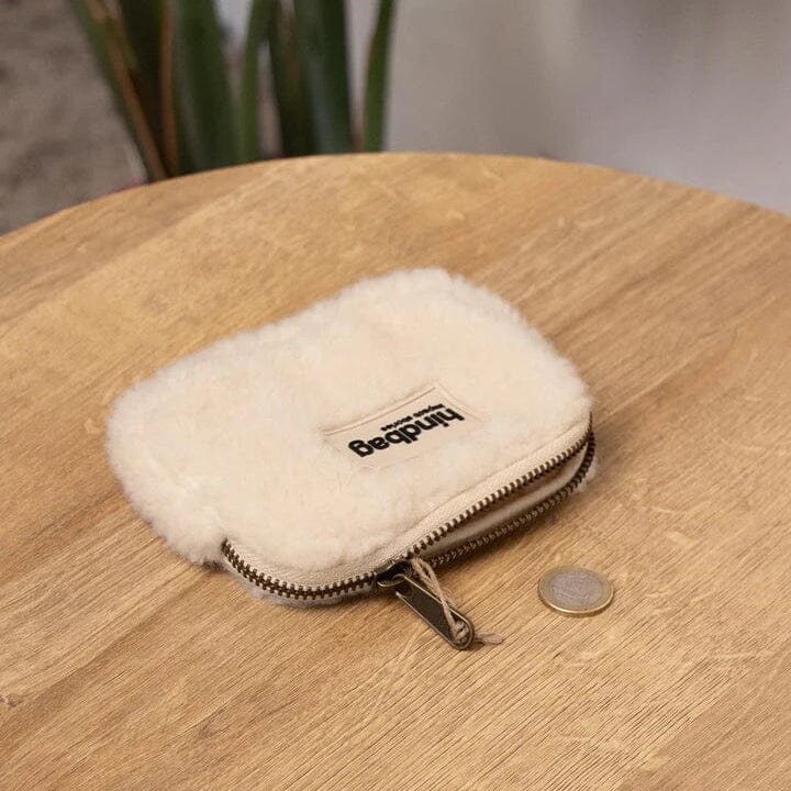 Geldbeutel "Lili Teddy" Geldbeutel Hindbag Arktisweiß 